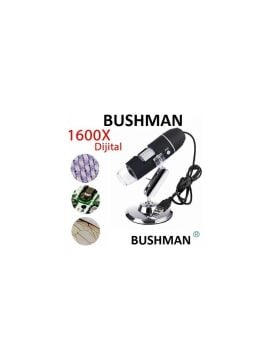 Bushman 1600x 2.MP USB Cmos 8 Led Digital Mikroskop
