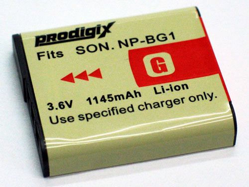 OEM Sony NP BG1 Fotoğraf Makinesi Batarya
