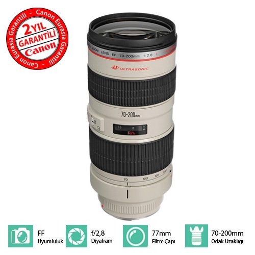 Canon EF 70-200mm F/2.8 L USM Lens