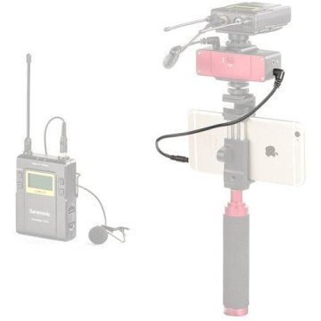 Saramonic SR-PMC1 iPhone - iPad Kilitleme 3.5mm Çıkışlı Bağlantı Kablosu