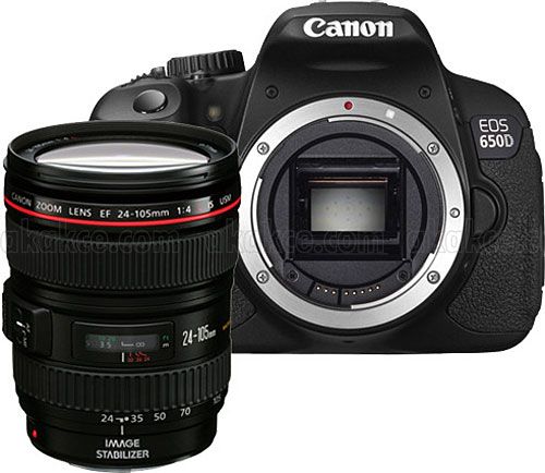 Canon EOS 650D 24-105 DSLR Fotoğraf Makinesi