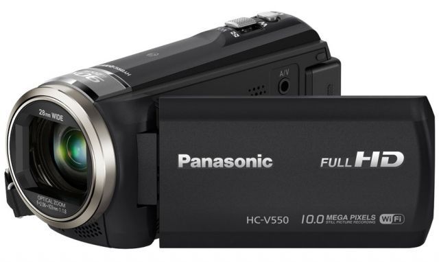 Panasonic HC-V550 HD Profesyonel Video Kamera