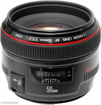 Canon EF 50mm f/1.2 L USM Lens