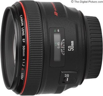 Canon EF 50mm f/1.2 L USM Lens