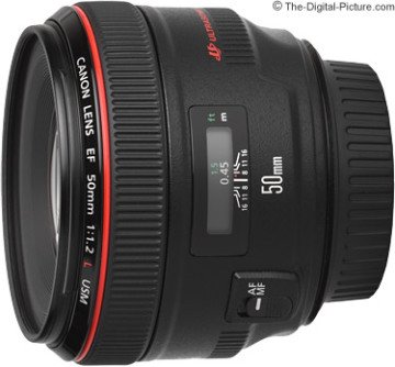 Canon EF 50mm f/1.2 L USM Lens