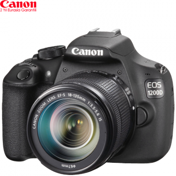 Canon EOS 1200D 18-135mm IS dslr Fotoğraf Makinesi - Eurasia