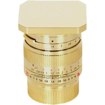 TTArtisan 35mm f/1.4 Lens 24 Ayar Altın Kaplama (Leica M Mount) Ön Sipariş