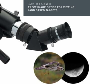 ​Celestron 22030 Travel Scope 80 Taşınabilir Teleskop (Telefon Adaptörü Hediye)