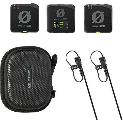 Rode Wireless Pro | 2 Kişilik Kablosuz Yaka Mikrofonu
