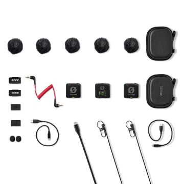 Rode Wireless Pro | 2 Kişilik Kablosuz Yaka Mikrofonu