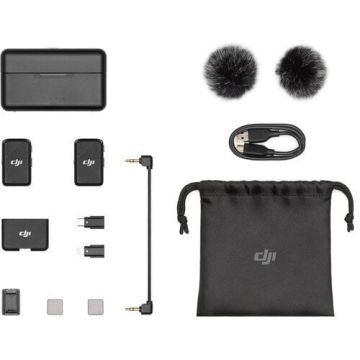 DJI Mic Wireless Mikrofon Kiti (2 Kişilik)