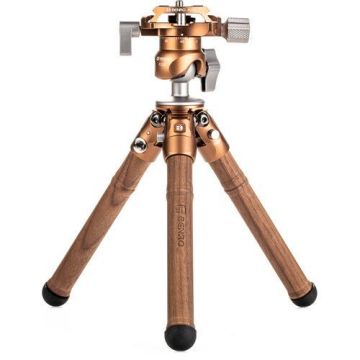 Benro TPKWE TablePod Özel Yapım Ceviz Ahşap Tripod Kiti