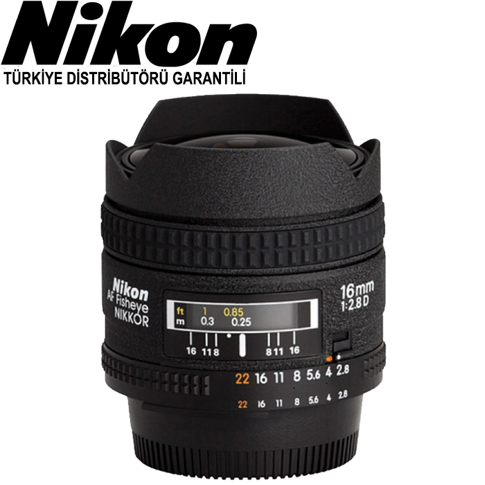 Nikon AF 16mm f/2.8D Fisheye Lens