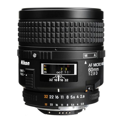 Nikon AF 60mm f/2.8D Micro Lens