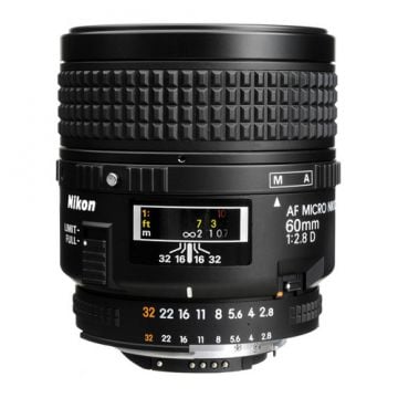 Nikon AF 60mm f/2.8D Micro Lens