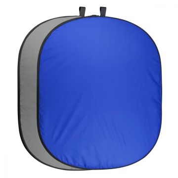 Golden Eagle 200x230 Gri - Mavi Katlanabilir Fon