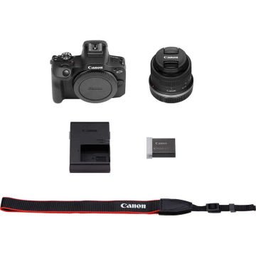 Canon EOS R100 + 18-45mm Lens Aynasız Fotoğraf Makinesi